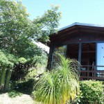 Front Holzhaus